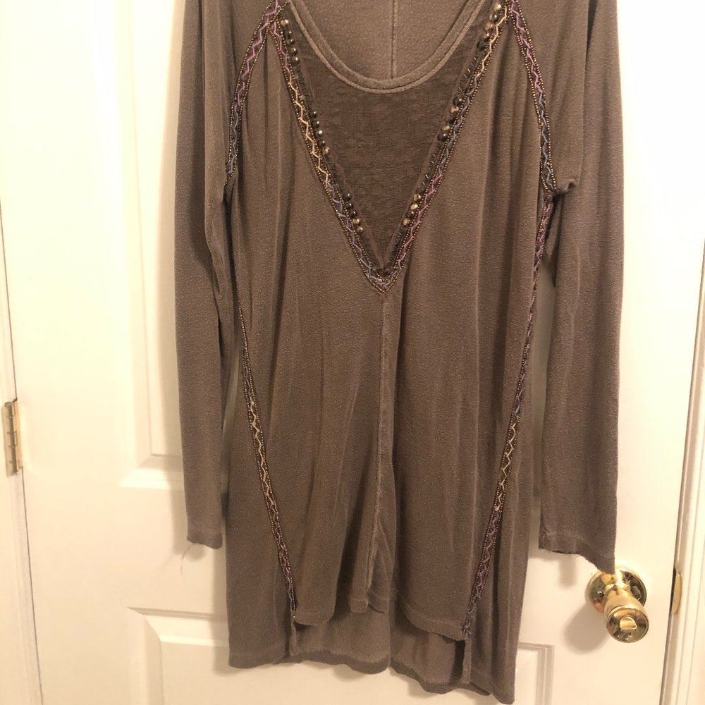 Free People Medium Long Sleeve Tunic